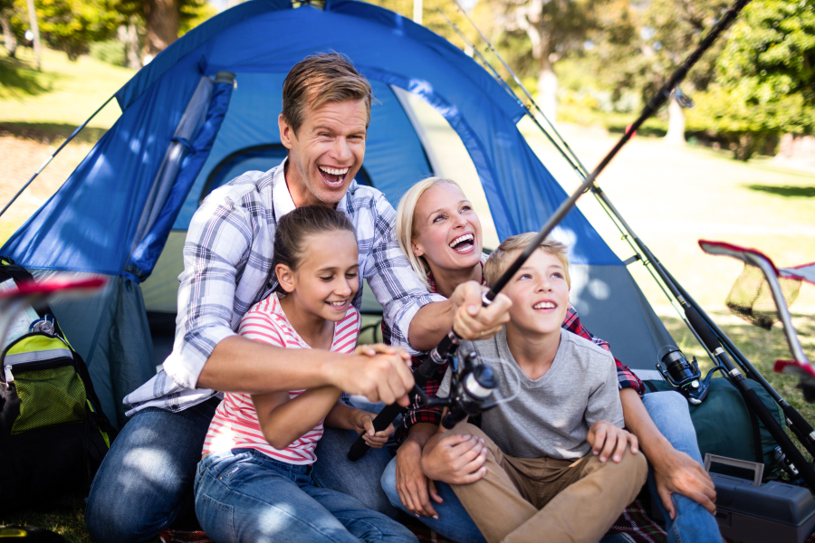 camping avec peche en dordogne