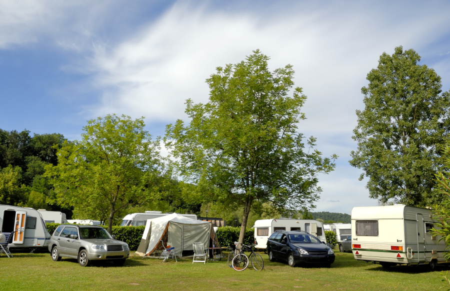 camping car en Aveyron