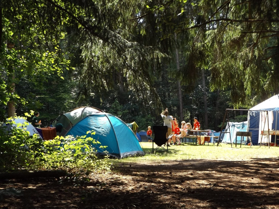 tente au camping Vaux sur Mer 3 étoiles