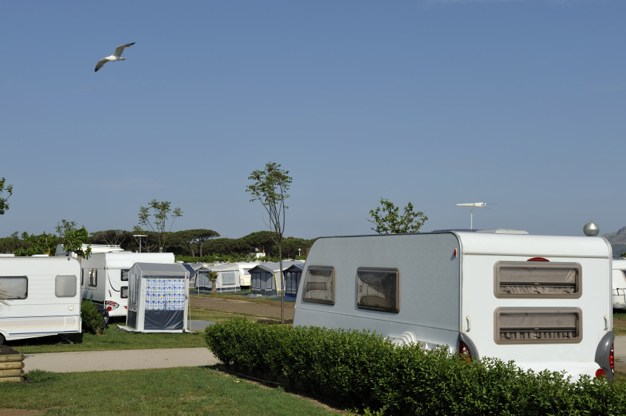 camping nature Mediterranee