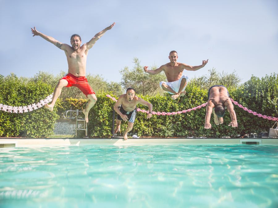 joie de l'eau au camping aquatique Hérault