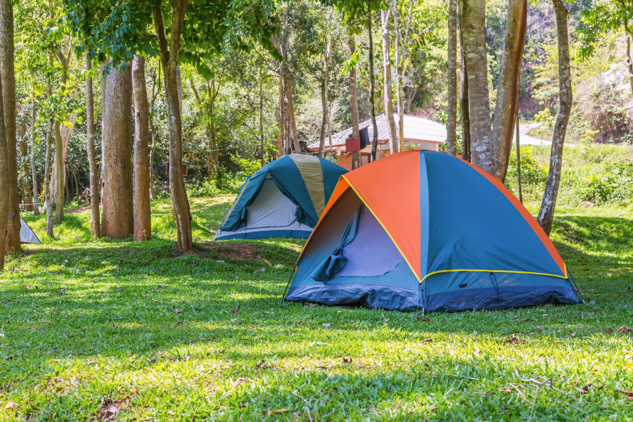 tente de camping en Alsace